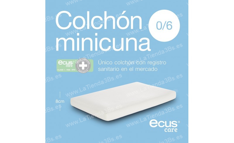 colchon de mini cuna ecus care mini antiplagiocefalia 2 LaTienda3Bs | La Tienda 3Bs
