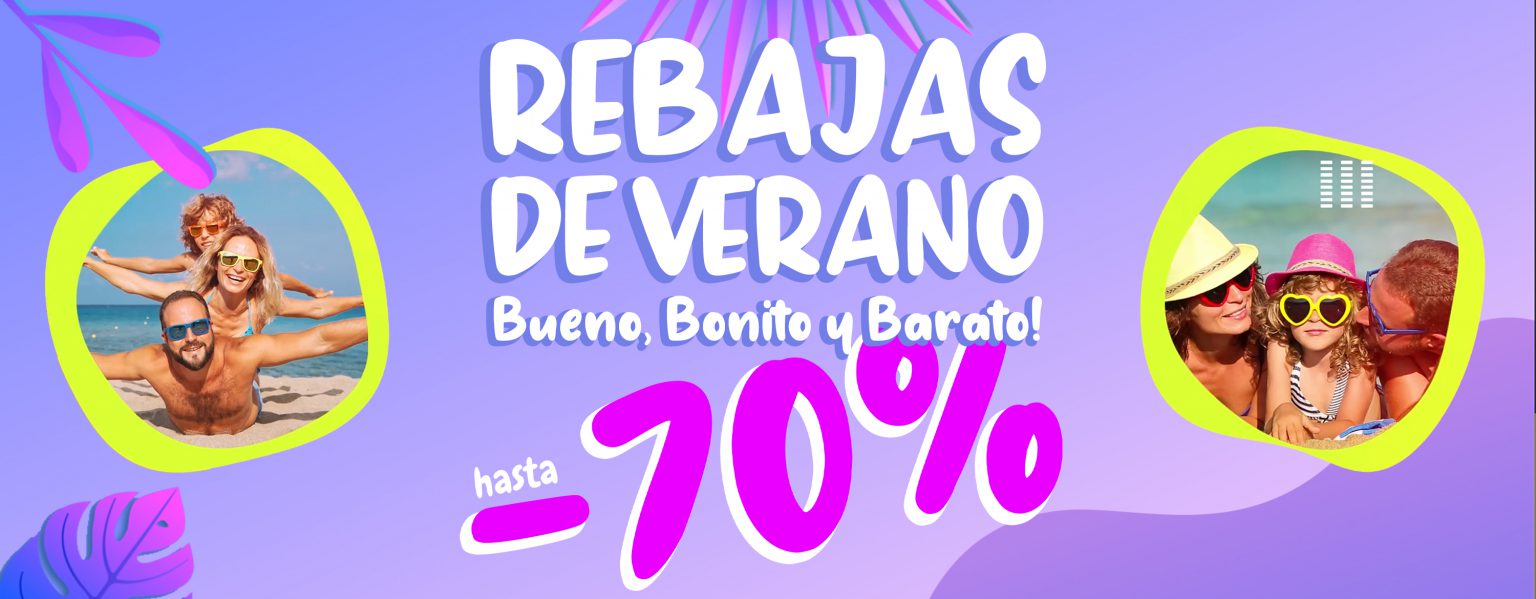 RebajasdeVerano Cover Web | La Tienda 3Bs | La Tienda 3Bs